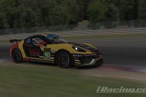 Spa: Dominante zege van Flemish Simsports GT4 in Zolder Touring Cup