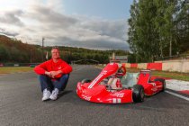 Kobe Pauwels en Luca Leistra versieren een zitje bij team van Ralf Schumacher