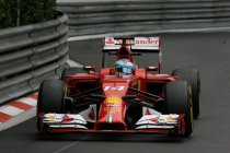 Monaco: Alonso snelste in natte tweede training - Mercedes wederom met beste dagtijd