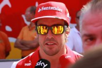 Fernando Alonso ongedeerd