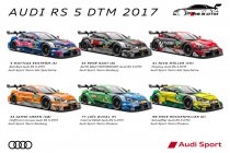 Audi bekent kleur: de nieuwe Audi RS 5 DTM-livreien