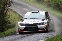 East Belgian Rally: Princen neemt de leiding in de regen