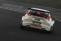 Mist en ongeval dwarsbomen testplannen officiële Honda WTCC-team