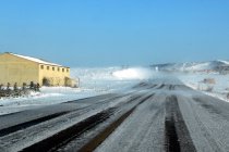 Sneeuw en ijs op MotorLand Aragón: tweede testdag geschrapt! (+ Foto's)