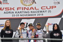 Vierde stek in Adria levert Ean Eyckmans tweede plaats op in WSK Final Cup-eindstand