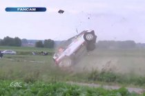 Video: Geko Ypres Rally: Zware crash van Pospíšilík met Citroën C2