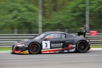 Het Belgian Audi Club Team WRT in hun geliefde Nogaro