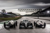 Mercedes viert 125 jaar in de autosport, met Stoffel Vandoorne