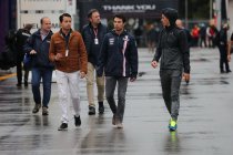 Italië: Sergio Perez het snelst in verregende eerste training