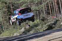 Ott Tänak eerste leider in Finland