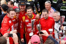 Kenneth Heyer en Dylan Derdaele, de eerste laureaten van de Belcar 5000