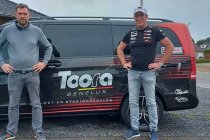 Steve Claeys verdeler van Toora Benelux op circuit