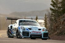 Romain Dumas' Champion Racing Pikes Peak Porsche getoond