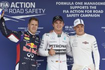 Rosberg pakt pole in spectaculaire kwalificatie – Hamilton alweer achteraan