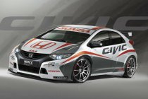 Rickard Rydell racet in Monza - Foto van livery Honda Civic