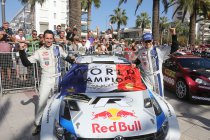 Rally van Spanje: Ogier wint en pakt tweede wereldtitel op rij